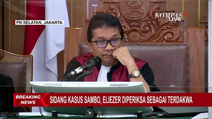 Hubungan dengan Yosua Dikenal Baik, Eliezer Berani Tembak Karena Perintah dari Ferdy Sambo