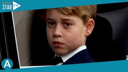 Le prince George coiffé avec un accessoire de sa maman, Kate Middelton : un look qui fait jaser !