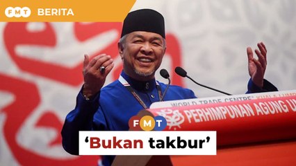 ‘Bukan takbur’, Zahid yakin pertahan jawatan presiden jika dicabar