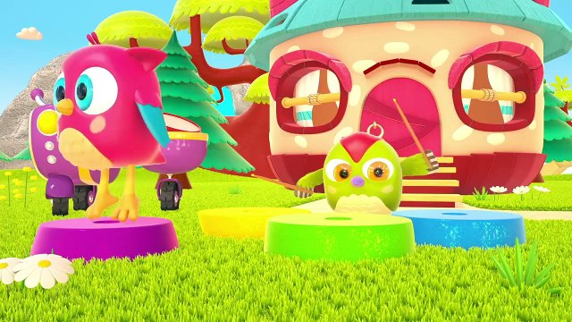 Impara i colori con Gufetto Hophop e i suoi giocattoli. Cartone educativo. L’italiano per bambini