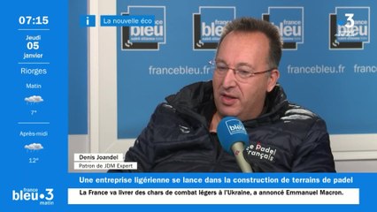 Nouvelle éco : "Le padel français" avec son fondateur Denis Joandel