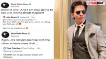 AskSRK में Shahrukh Khan ने Pathaan के डिज़ास्टर से लेकर Salman, Alia Bhatt, Rishabh Pant पर की बात