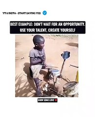 Don't wait for an OPPORTUNITY. Use your Talent, CREATE YOURSELF | Motivational Video||Start Saying Yes