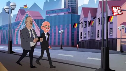 6’lı masada yaşanan adaylık kavgası animasyona konu oldu