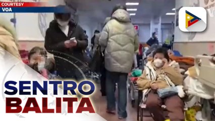 Mga ospital sa China, napupuno na ng COVID-19 patients; 18 body bags, namataang inilalabas sa isang ospital sa Shanghai