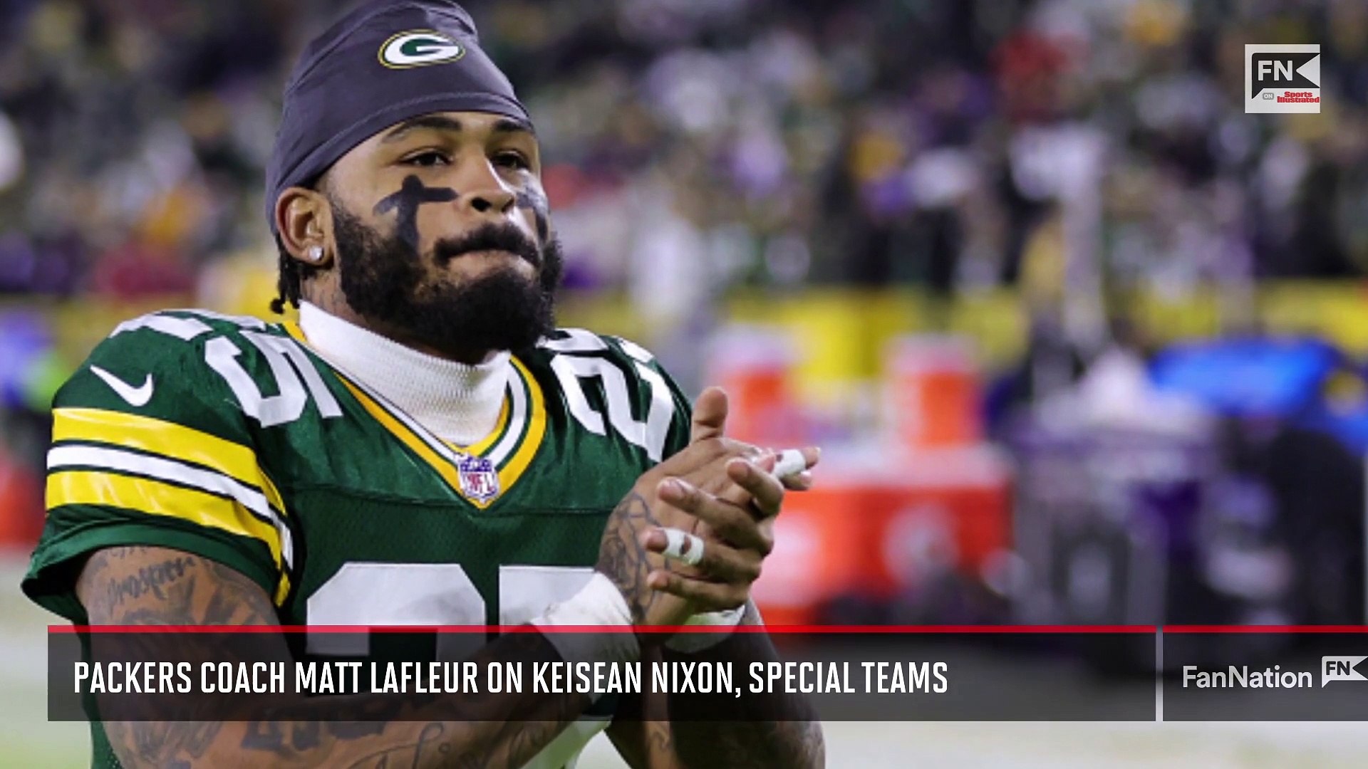 Packers Coach Matt LaFleur on Keisean Nixon, Special Teams - video