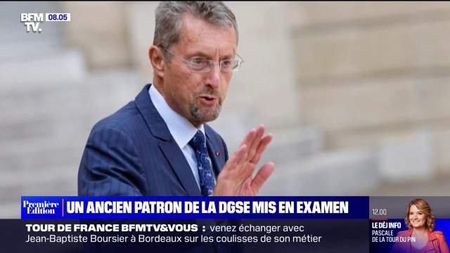 L'ex-patron de la DGSE mis en examen pour complicité de tentative d'extorsion