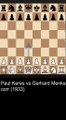 A young Paul Keres loses in his own opening variation