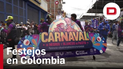 Pasto revive su historia en Carnaval de Negros y Blancos