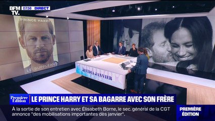 Le prince Harry raconte une violente dispute avec son frère William dans son autobiographie