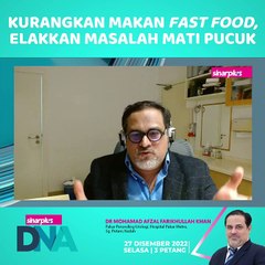 [ SHORTS ] Kurangkan Makan Fast Food, Elakkan Masalah Mati Pucuk