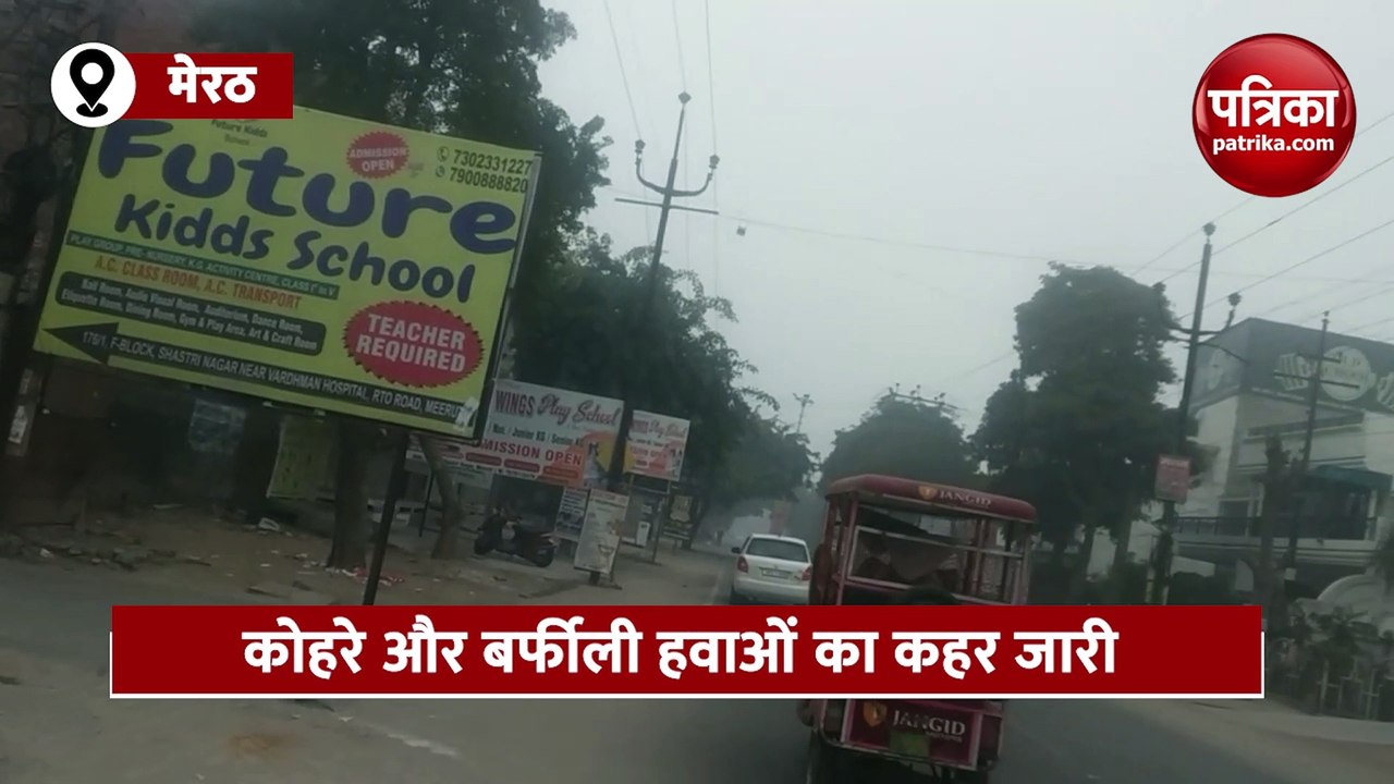 मेरठ में मौसम ने तोड़ा 40 साल का रिकार्ड,तापमान...
