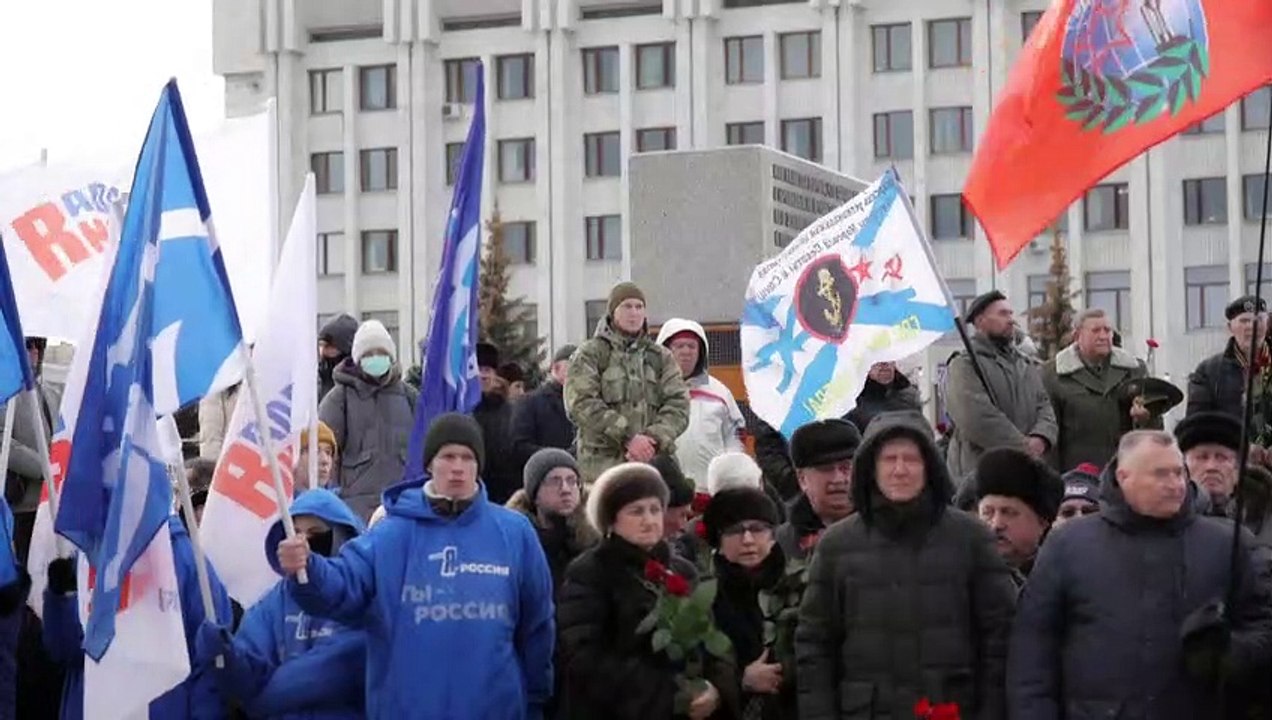 Nach ukrainischer Attacke: Trauer in Russland um Tote von Makijiwka