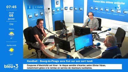 Franck Robert, président du comité Drôme Ardèche de handball