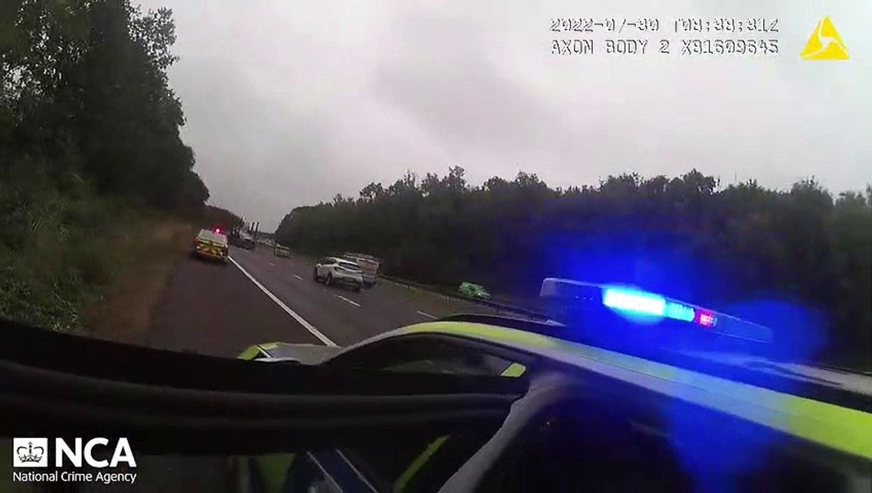 Derbyshire paedophile is  arrested by  Police officers while driving on the M4