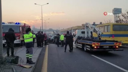 İki aracın karıştığı kazada 1 kişi hayatını kaybetti, 1 kişi yaralandı