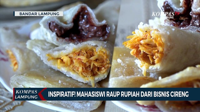 Inspiratif! Mahasiswi Raup Rupiah dari Bisnis Cireng