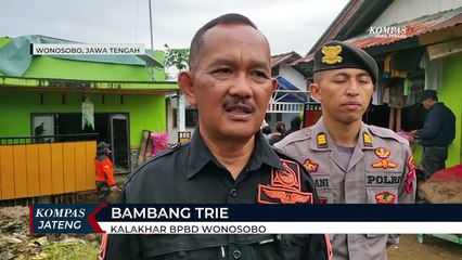 Tanggul Jebol, Pemukiman di Wonosobo Terendam Banjir