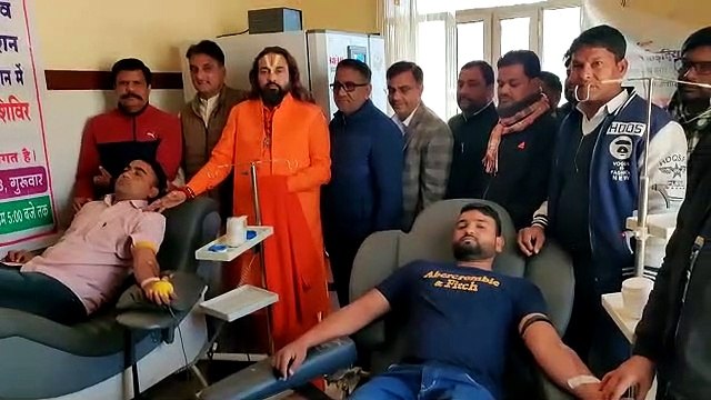 पत्रिका स्थापना दिवस: रक्तदान शिविर में दिख रहा जबरदस्त उत्साह, सुबह से लगी रक्तदाताओं की कतार