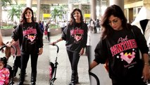 Shilpa Shetty Mumbai Airport पर Casual Sweatshirt में दिखी खूबसूरत,Video Viral । *Entertainment