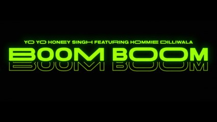 Boom Boom | Yo Yo Honey Singh feat. Hommie Dilliwala | Teaser | Full video out on 24/11