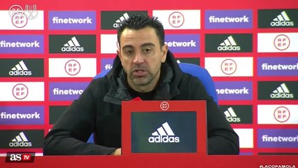 La pregunta que no gustó nada a Xavi