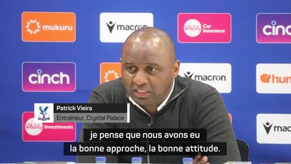 19e j. - Vieira : "Nous avons eu la bonne approche, la bonne attitude"