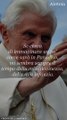 Benedetto XVI: “Se cerco di immagine il Paradiso…”