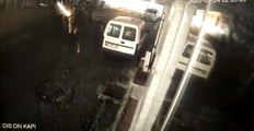 İstanbul'da gece kulübüne silahlı saldırı kamerada