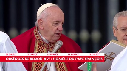 Obsèques de Benoît XVI : homélie du pape François