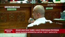 Diperintah Ferdy Sambo, Chuck Putranto Minta Baiquni untuk Copy File DVR CCTV Duren Tiga