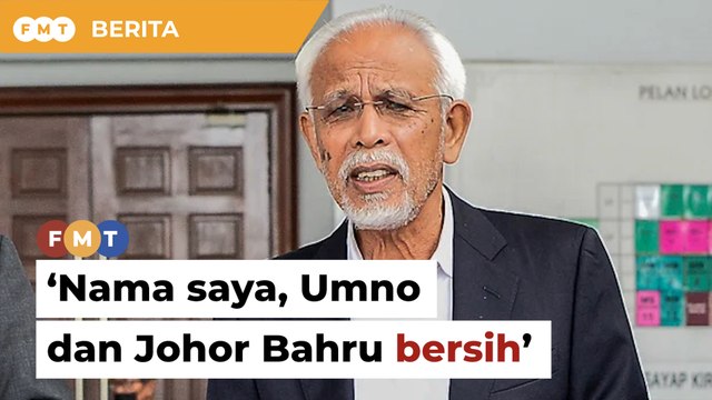 Bebas tuduhan, nama saya, Umno dan Johor Bahru dah bersih, kata Shahrir
