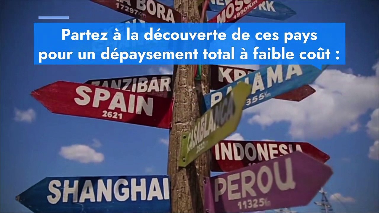 6 destinations idéales pour les petits budgets