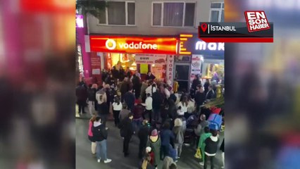 Gaziosmanpaşa'da kadınların saç başa kavgası