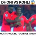 MS Dhoni vs Virat Kholi  | Most Shocking Football Match