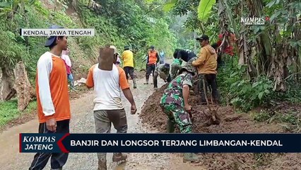 Banjir dan Longsor Terjang Limbangan Kendal