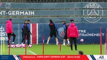 Replay : 15 minutes d'entraînement avant Chateauroux - Paris Saint-Germain