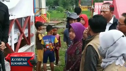 Mensos Beri Bantuan Tenda Untuk Para Pengungsi Gempa Cianjur