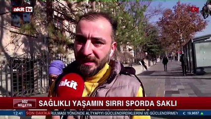 Sağlıklı yaşamın sırrı sporda saklı