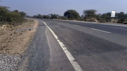 600 करोड़ लागत से बना हाइवे, पैचवर्क दे रहे दर्द