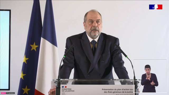 Eric Dupond-Moretti : Cette loi de programmation entérinera le recrutement de 10 000 emplois