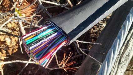 Desarticulada una banda dedicada al robo de cable de cobre que actuó en Segovia