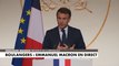 Emmanuel Macron : «Cette Europe qui dépendait tellement du gaz russe a réussi à trouver d’autres sources de gaz»