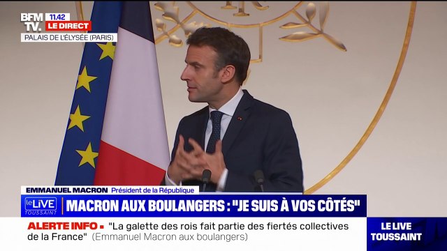 Emmanuel Macron à propos de l'inflation: Il faut que ces hausses soient raisonnables et qu'elles puissent être absorbées par chacun