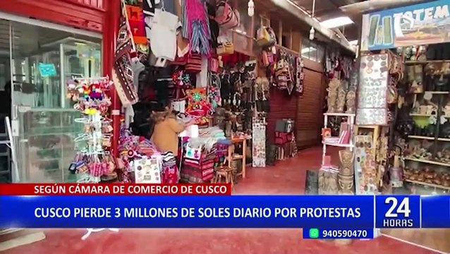 Protestas sociales generan pérdidas millonarias en Cusco, Puno y Arequipa