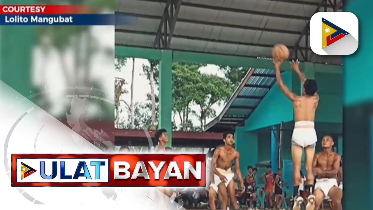 Basketball players sa Roxas, Palawan, ginawanag 'jersey' ang diaper