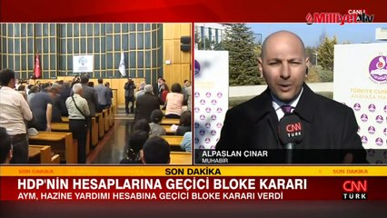 Anayasa Mahkemesi'nden HDP kararı! Hazine yardımına tedbiren bloke