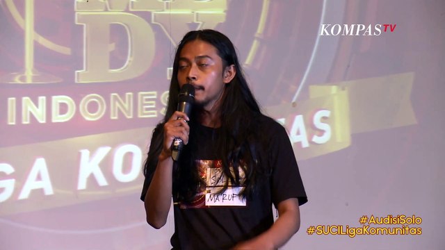 Stand Up Ma'ruf: Saya Anak Blasteran | Audisi SUCI Liga Komunitas