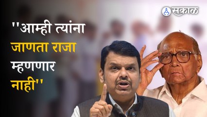 Devendra Fadnavis on Sharad pawar: शरद पवारांना जाणता राजा म्हणण्यावरुन फडणवीस म्हणतात..