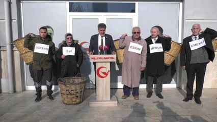 Remzi Çayır'dan Cumhurbaşkanı Erdoğan'a: "Senin Sırtında Küfe Yok. Küfe Öğrencinin, İşçinin, Esnafın, Memurun, Emeklinin Sırtında"